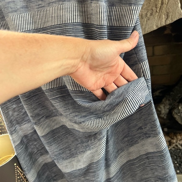 Gap Blue Side Detail Dress XL - Picture 5 of 6